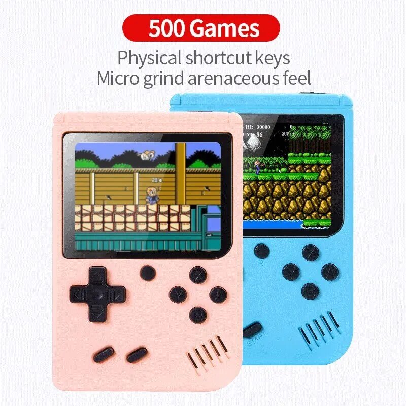 Retro Portable Mini Handheld Video Game Console - Built in 500 Games - Cyber Shop Cyprus