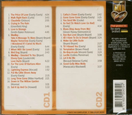 The Everly Brothers - Reunion Concert - Their Greatest Hits (2-CD) - Rock & Roll (Used-Like New)