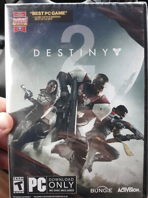 Destiny 2 - PC Game (Download Only - No Disk Included) (BRAND NEW)