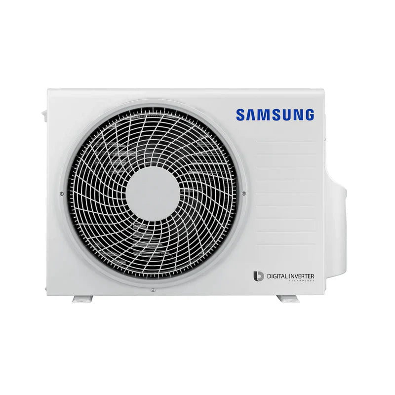 Samsung air conditioning unit on a white background