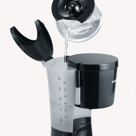 SEVERIN COFFEE MAKER BLACK 800W 10 CUPS (BRAND NEW) - Cyber Shop Cyprus