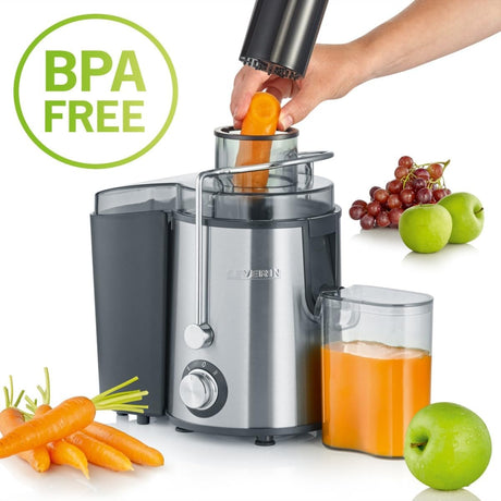 SEVERIN JUICE EXTRACTOR 400W 2 SPEEDS (BRAND NEW) - Cyber Shop Cyprus