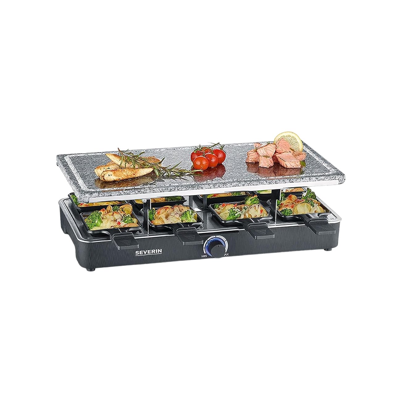 SEVERIN RACLETTE GRILL 1400W 8 PANS (BRAND NEW) - Cyber Shop Cyprus