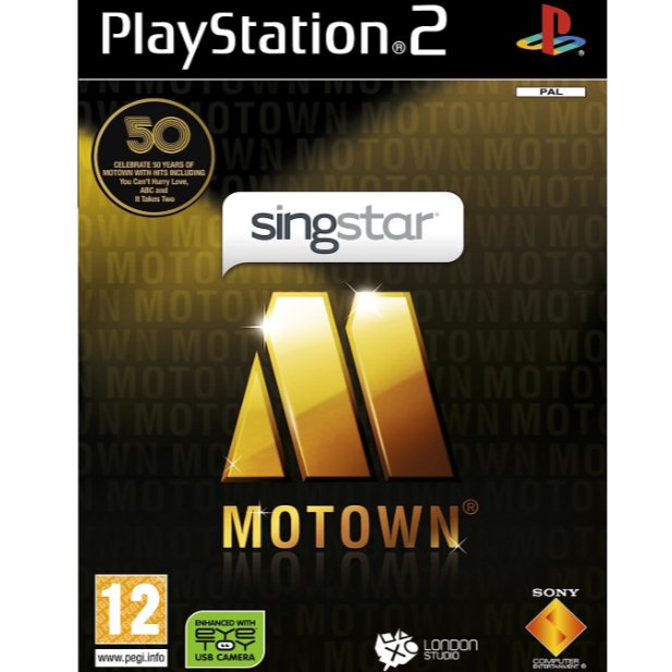 SingStar: Motown - By Sony - PlayStation 2 (Used - Like New) - Cyber Shop Cyprus