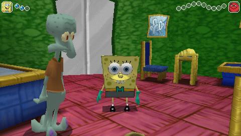 Spongebob Squarepants The Yellow Avenger - Sony PSP (Used) - Cyber Shop Cyprus