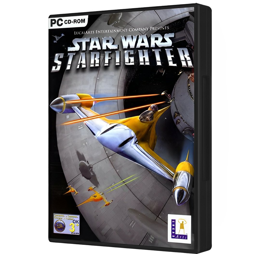 Star Wars Starfighter - Simulation - 2001 - PC Game (Used - Like New) - Cyber Shop Cyprus