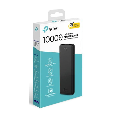 TP - LINK 10000 MAH LI POLYMER POWER BANK (BRAND NEW) - Cyber Shop Cyprus
