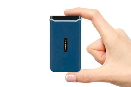 TRANSCEND SSD ESD370C EXTERNAL PORTABLE 250GB 2.5'' USB TYPE - C (BRAND NEW) - Cyber Shop Cyprus