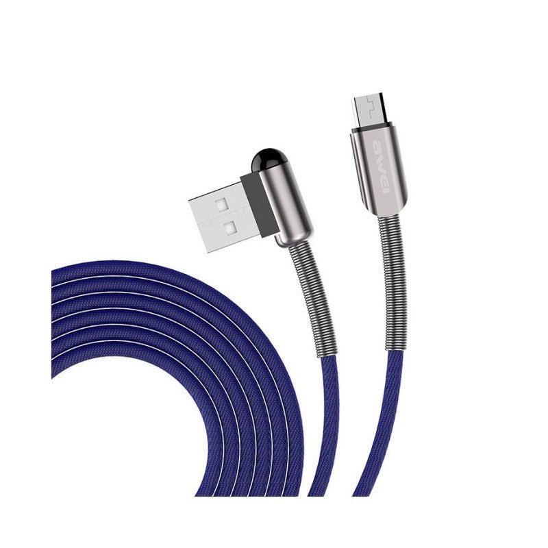 USB LIGHTNING CABLE AWEI CL - 24 2.4 A (For Apple Devices) - Cyber Shop Cyprus