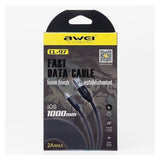 USB LIGHTNING CABLE AWEI CL 97 2A (For Apple Devices) - Cyber Shop Cyprus