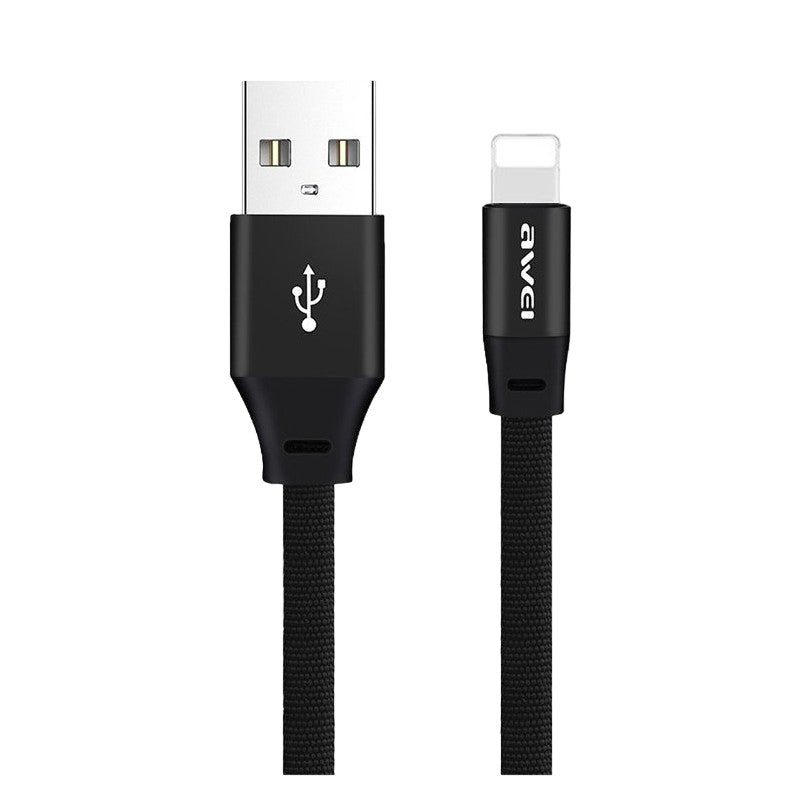 USB LIGHTNING CABLE AWEI CL 97 2A (For Apple Devices) - Cyber Shop Cyprus