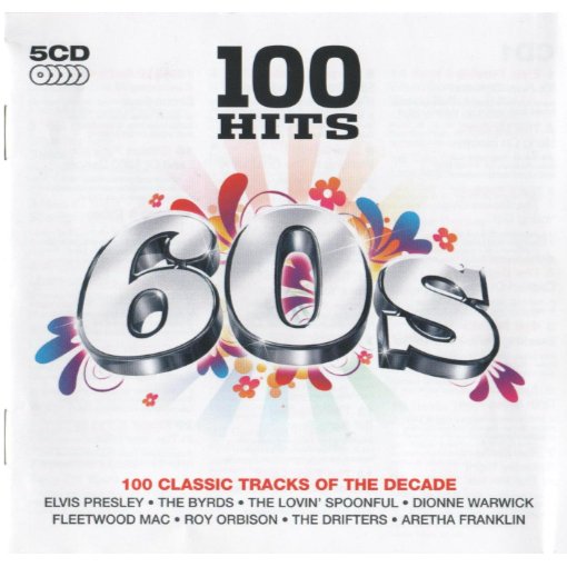 Various Artists: 100 Hits - 60s CD Box Set 5 Discs (Used - Like New) - Cyber Shop Cyprus