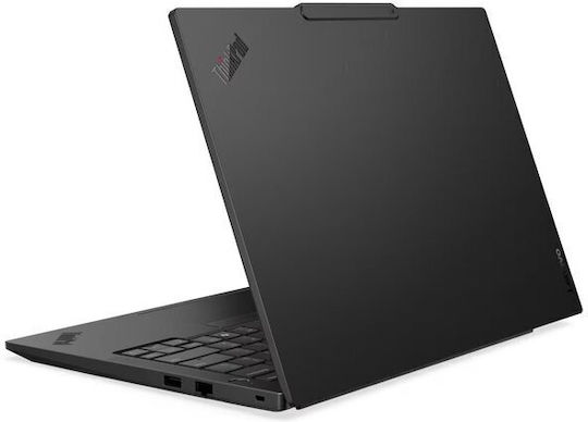 Black ThinkPad laptop on a white background